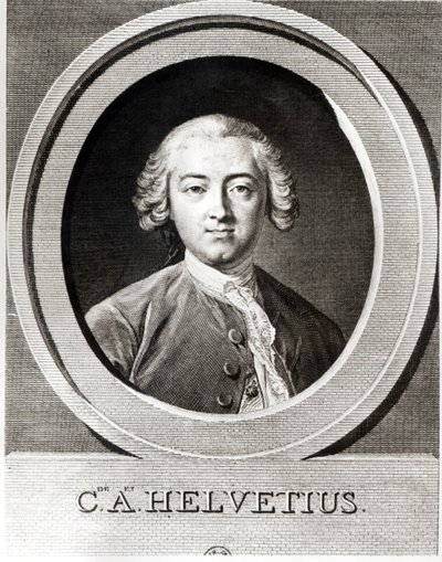 Porträt von Claude Adrien Helvetius (1715-1771), französischer Philosoph von Carle van Loo