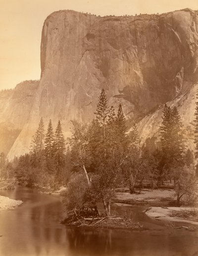 El Capitan von Carleton E. Watkins