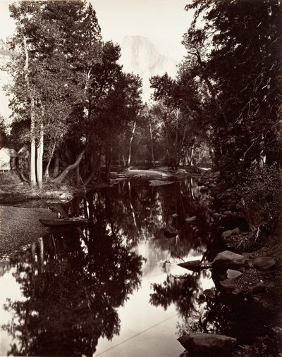 Südkuppel, 6.000 Fuß, Yosemite, ca. 1872, gedruckt ca. 1876 von Carleton E. Watkins.