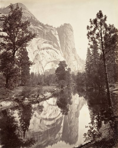 Washington-Turm, Yosemite von Carleton E. Watkins.