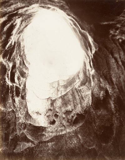 Blick in Plutos Schornstein, 1865-66, gedruckt ca. 1876 von Carleton Emmons Watkins