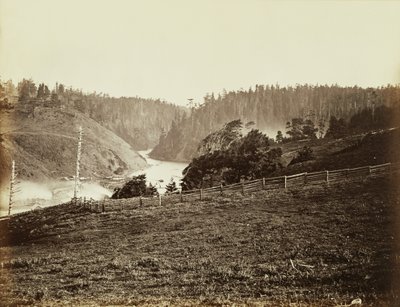 Albion River, Mendocino Co. Cal. von Carleton Watkins