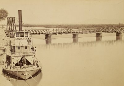 [Brücke über den Colorado Yuma] von Carleton Watkins