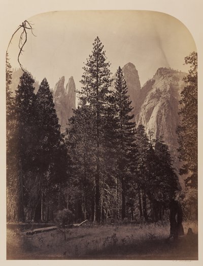 Kathedralenspitzen - Yosemite von Carleton Watkins