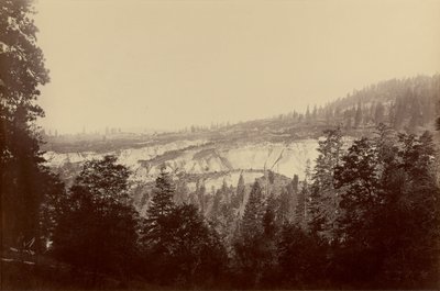 Gesamtansicht, Relief Hill, Nevada, Co. von Carleton Watkins