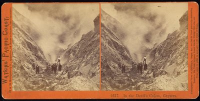 Im Teufelskanon, Geysire von Carleton Watkins