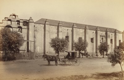 San Gabriel Mission, Kalifornien von Carleton Watkins