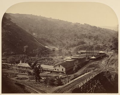 Schmelzwerke, New Almaden von Carleton Watkins