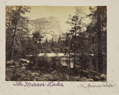 Der See, Yosemite-Tal, Mariposa County, Kalifornien (Nr. 1028) von Carleton Watkins
