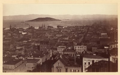 [Ansicht von Cal St. Hill S.F./ 3733] von Carleton Watkins