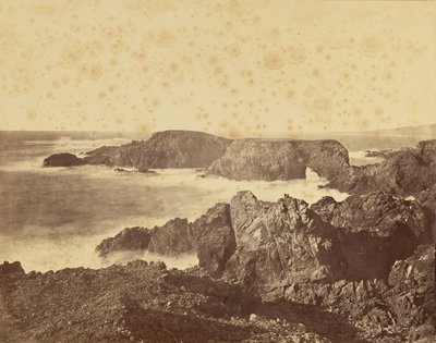 [Ansicht der Mendocino-Küste] / [Küstenansicht vor Mendocino] von Carleton Watkins