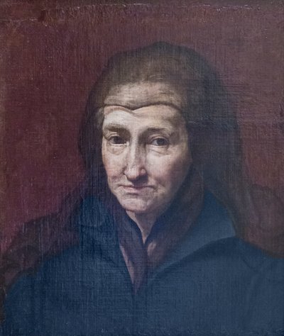 Porträt einer alten Frau von Carlo (follower of) Maratta or Maratti