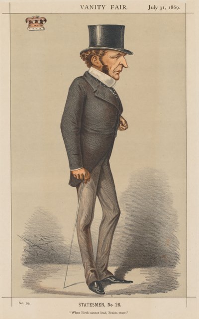 Vanity Fair: Staatsmann Nr. 26 Wenn Geburt nicht führen kann, müssen Gehirne. von Carlo
