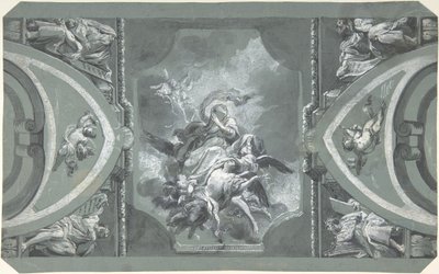 Studie für die Dekoration eines Gewölbes von Carlo Alberto Baratta