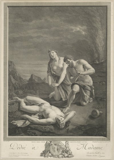 Adam und Eva bei Abels Leiche von Carlo Antonio Porporati
