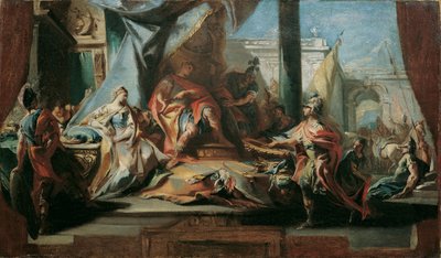 Die Großmut des Scipio von Carlo Carlone