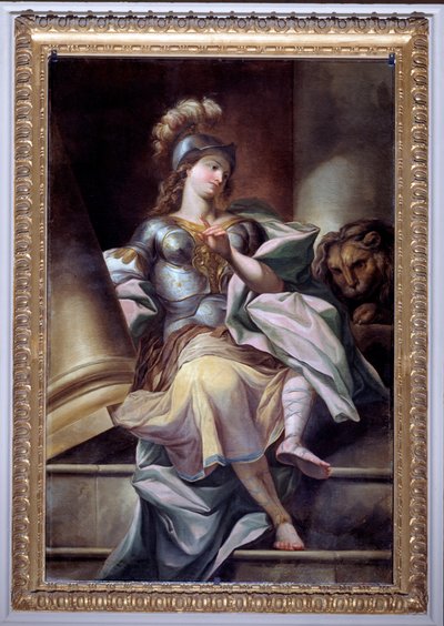 Allegorie der dreizehn Werte der Republik: die Stärke von Carlo Giuseppe Ratti