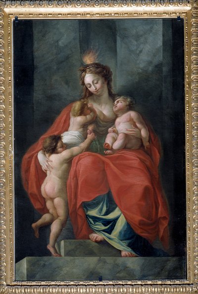 Allegorie der dreizehn Werte der Republik: die Nächstenliebe von Carlo Giuseppe Ratti