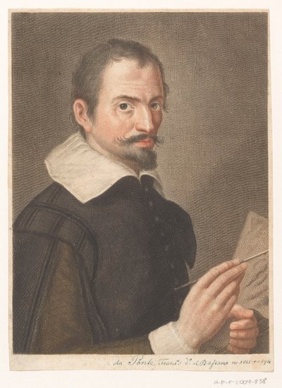 Porträt des Künstlers Francesco Bassano II (Porträts von Künstlern) von Carlo Gregori