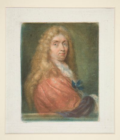 Charles Lebrun, aus Ritratti di pittori (Porträts von Malern) von Carlo Lasinio