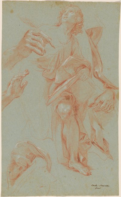 Studien des Heiligen Jakobus des Älteren von Carlo Maratta