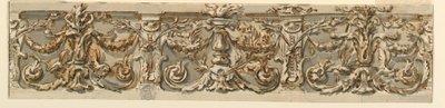 Entwurf für ein Fries, ca. 1770 von Carlo Marchionni