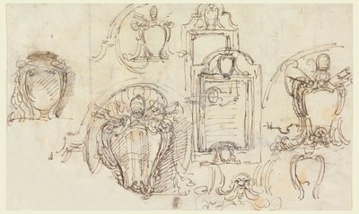 Skizzen, 1740–58 von Carlo Marchionni