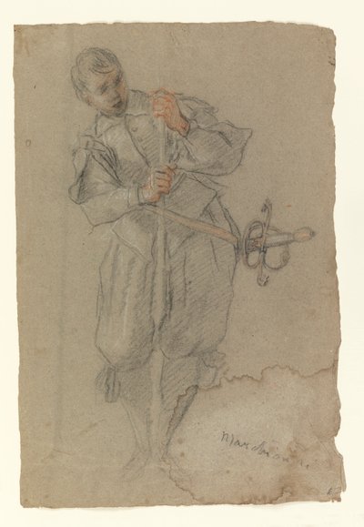 Soldat lädt seine Waffe von Carlo Marchionni