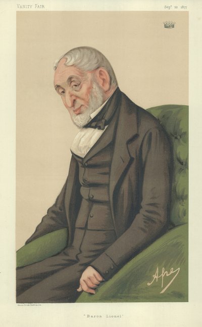 Baron Lionel Nathan de Rothschild von Carlo Pellegrini