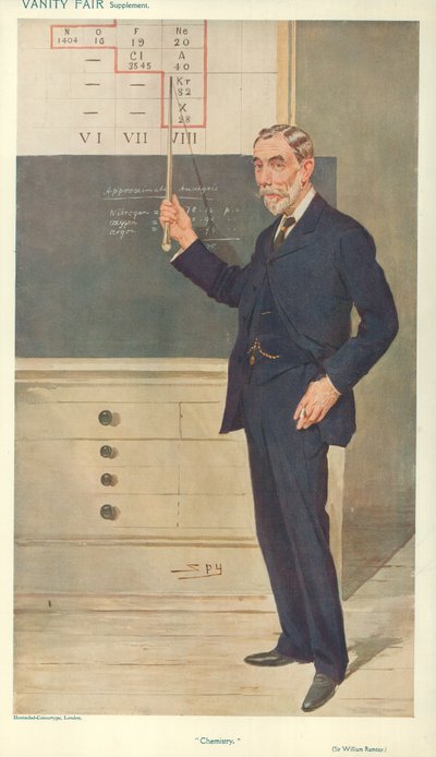 Dr. Lyon Playfair, Chemie, 20. Februar 1875, Vanity Fair Karikatur von Carlo Pellegrini