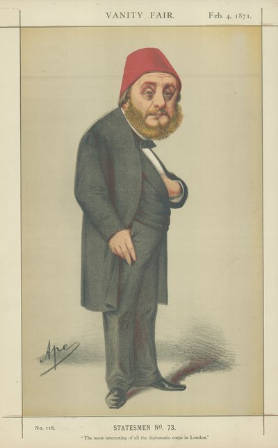Seine Exzellenz Musurus Bey von Carlo Pellegrini
