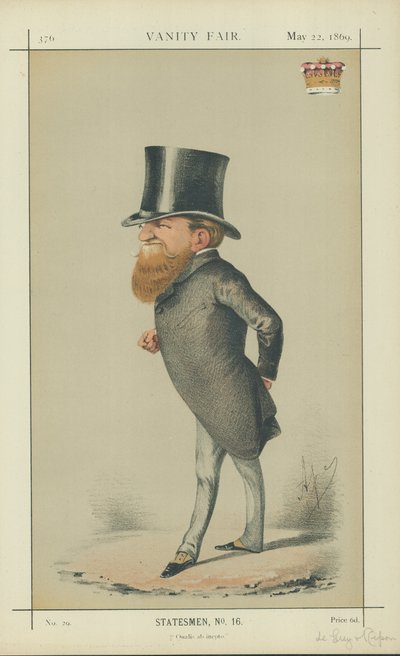 Lord de Grey und Ripon von Carlo Pellegrini