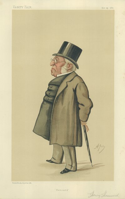 Mr. Henry Hansard von Carlo Pellegrini