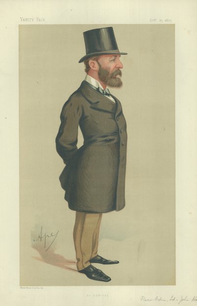 Konteradmiral Lord John Hay von Carlo Pellegrini