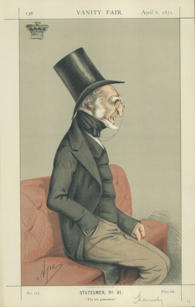 Der Earl von Harrowby von Carlo Pellegrini