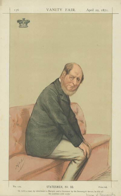 Der Marquis von Normanby von Carlo Pellegrini