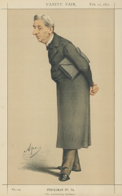 Der Ehrenwerte William Monsell (Farblithografie) von Carlo Pellegrini