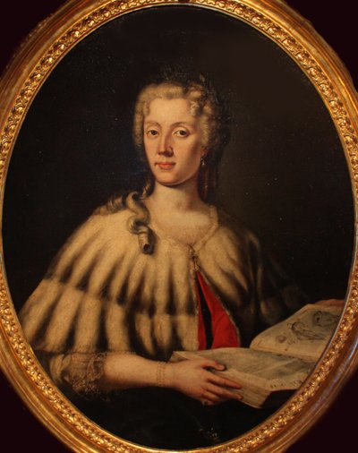 Porträt von Laura Bassi 1711-1778, Mitte des 18. Jahrhunderts von Carlo Vandi