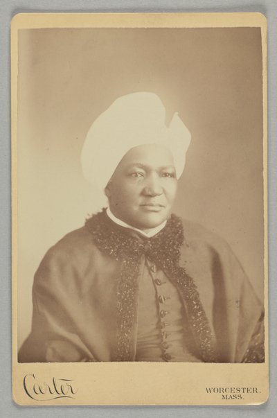 Kabinettkarte von Sarah Ann Blunt Crozley, November 1884 von Carter