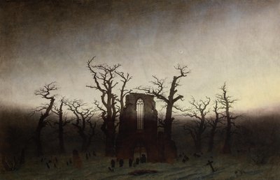 Abtei im Eichwald von Caspar David Friedrich