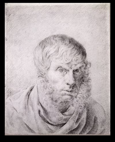 Selbstporträt, ca. 1810 von Caspar David Friedrich