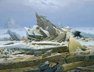 Das Polarmeer von Caspar David Friedrich