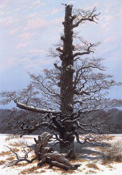 Winterlandschaft (Kahler Baum) von Caspar David Friedrich