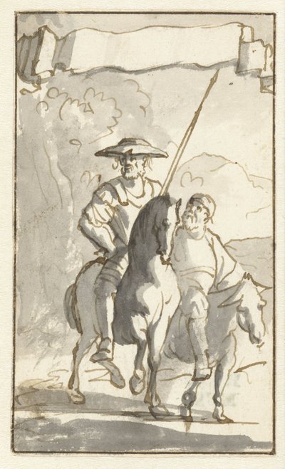 Titelblatt von Don Quichotte (Serie) von Caspar Luyken