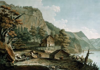 Ansicht der Rütliwiese von Caspar Wolf