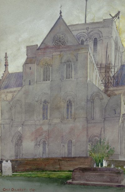 Nordquerhaus, Winchester-Kathedrale, England von Cass Gilbert