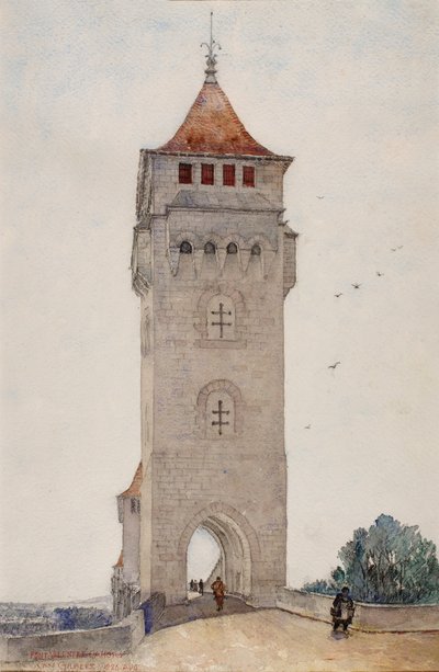 Pont Valentré, Cahors von Cass Gilbert