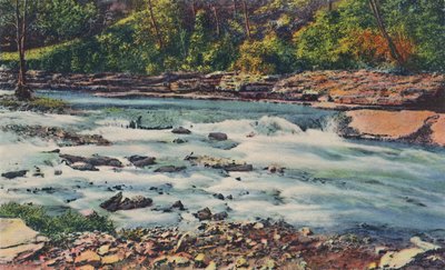 Schnelle Gewässer, Cherokee Park, 1942 von Caufield and Shook