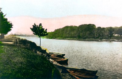 Der Fluss Tyne bei Hexham, Northumberland, 1926 von Cavenders Ltd