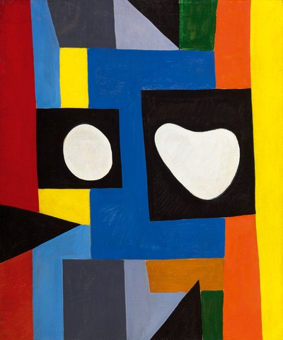 Architektonische Komposition, ca. 1951 von Caziel Caziel